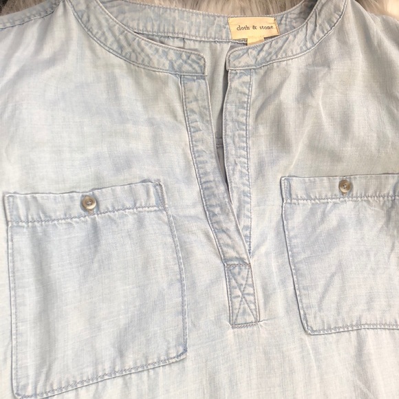 Cloth & Stone Chambray Tunic - Picture 3 of 8